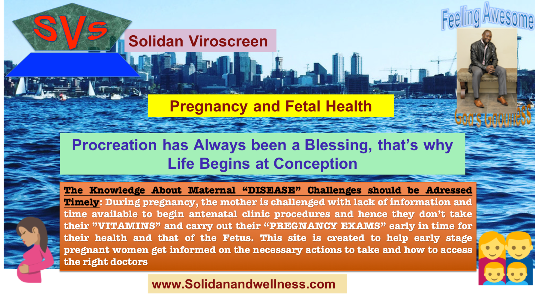 Primary information about what happens around prenancy and what is at stake for the baby is very important. Be informed