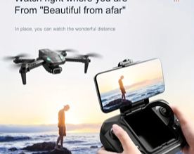 Mini Drone With Dual Camera & 3 Batteries,Three-sided Obstacle Avoidance Fixed Height Professional Foldable RC Quadcopter Helicopter Toys Gift For Kids Adults Beginner